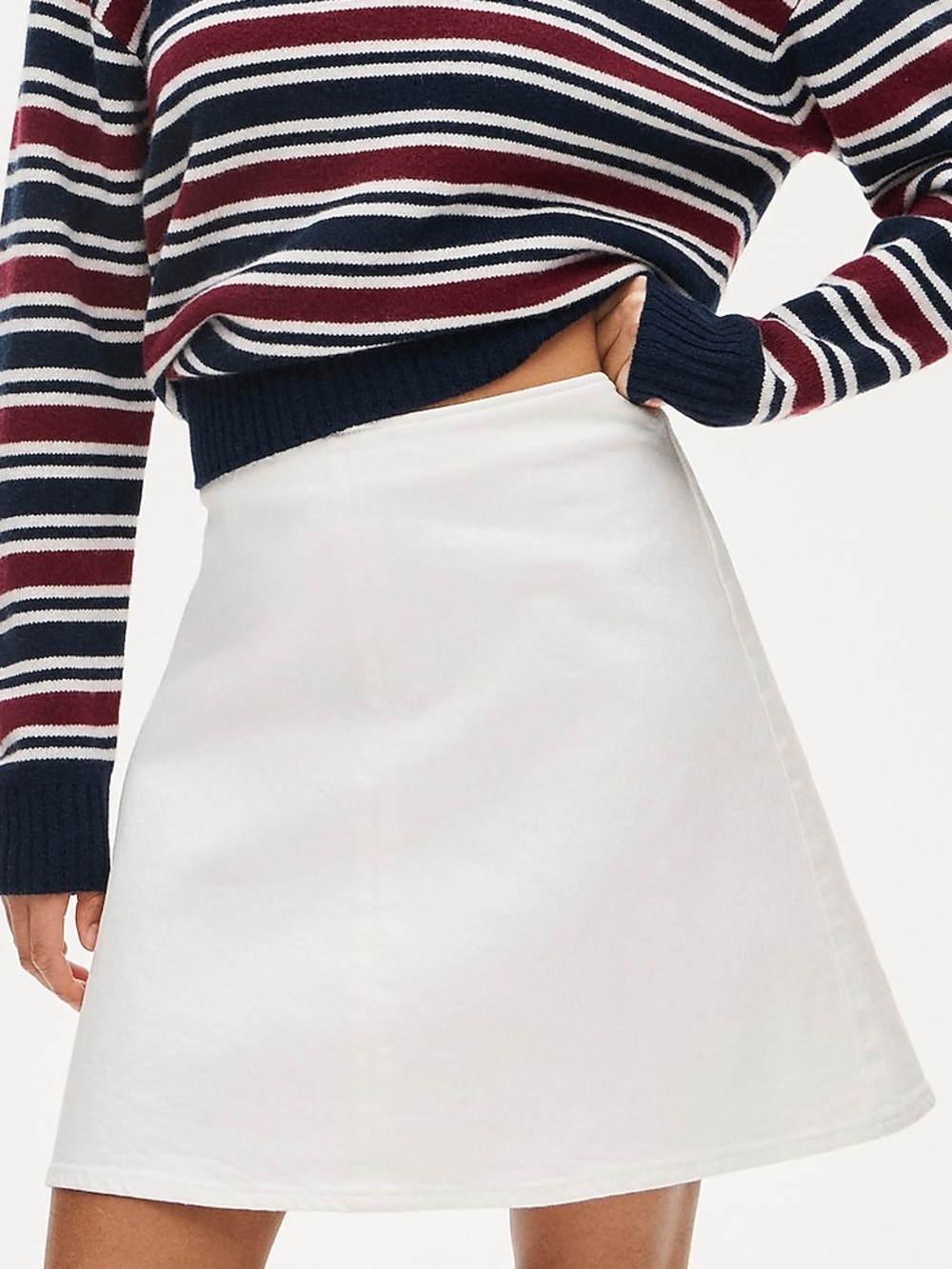 J. Crew Fairfax skirt in denim